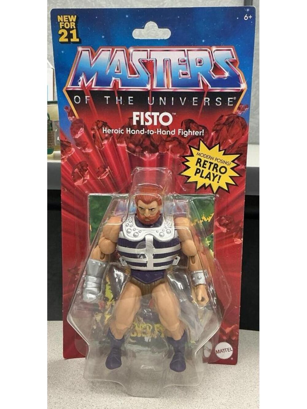 Mattel Masters of the universe origins fisto heroic hand-to-hand fighter